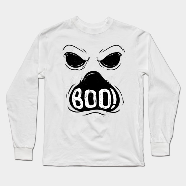 Ghost Boo Long Sleeve T-Shirt by LR_Collections